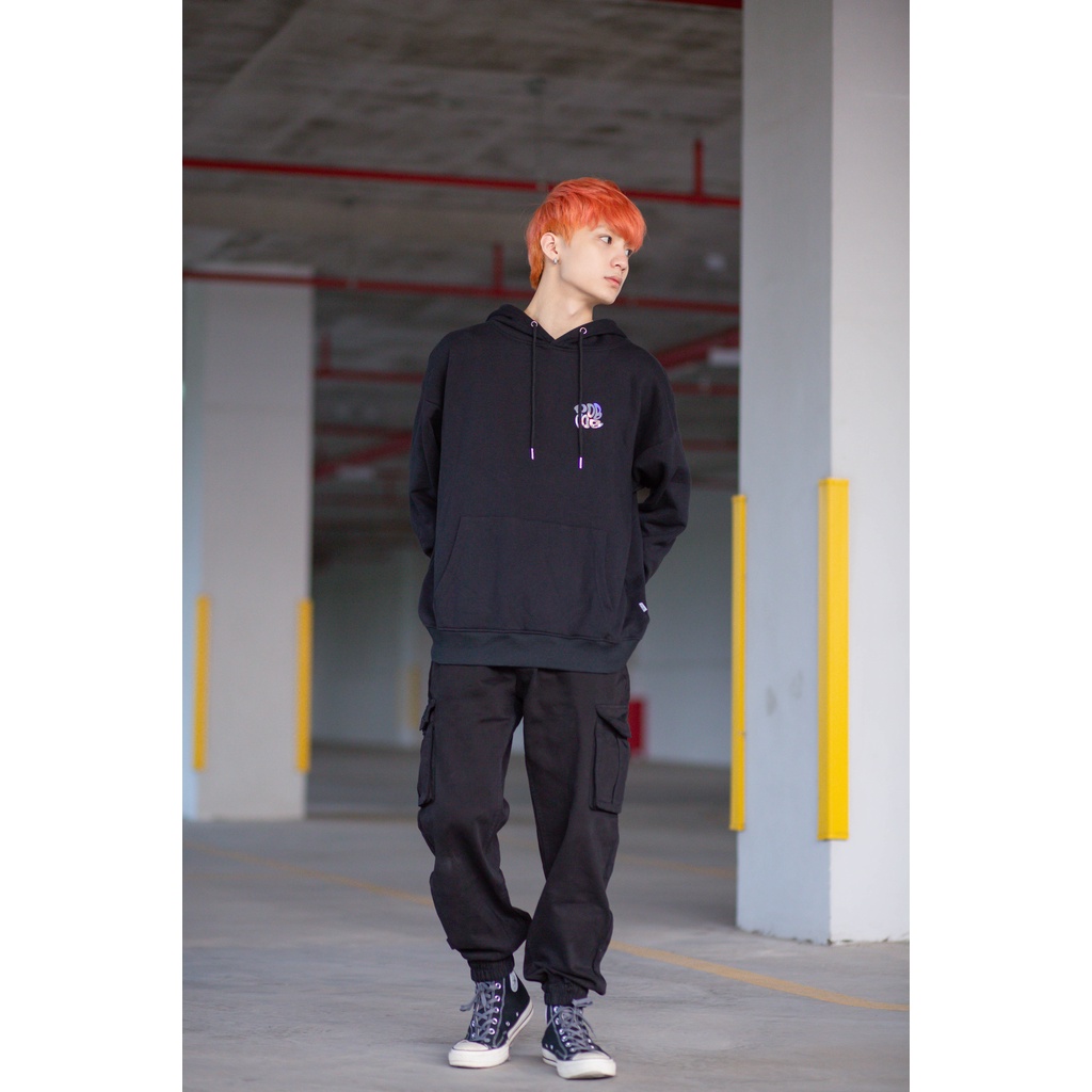 Áo Hoodie Nỉ Mũ Unisex BOO Dáng Rộng In Graphic DAK OOB Phong Cách Gen Z Độc Đáo | BigBuy360 - bigbuy360.vn