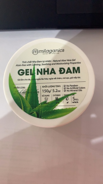 Gel Nha Đam Milaganics 150gr