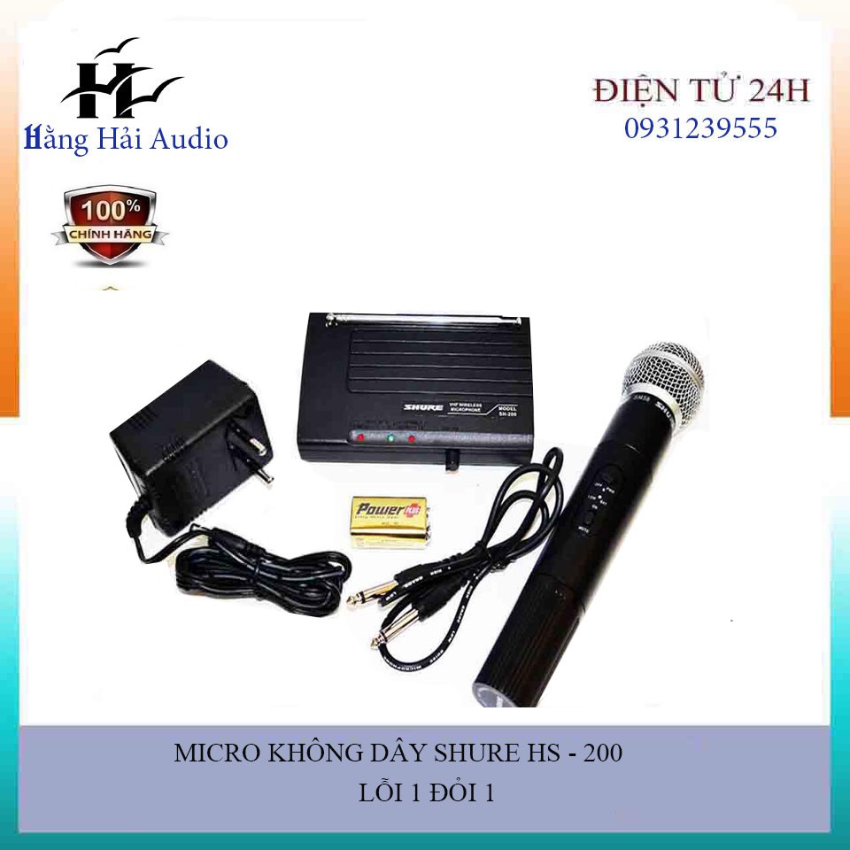 Micro không dây karaoke gia đình SH-200