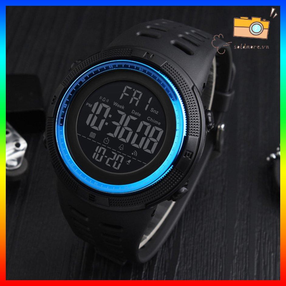 [SE] Men's Electronic Watch Chrono Countdown Waterproof Luminous Digital Watch