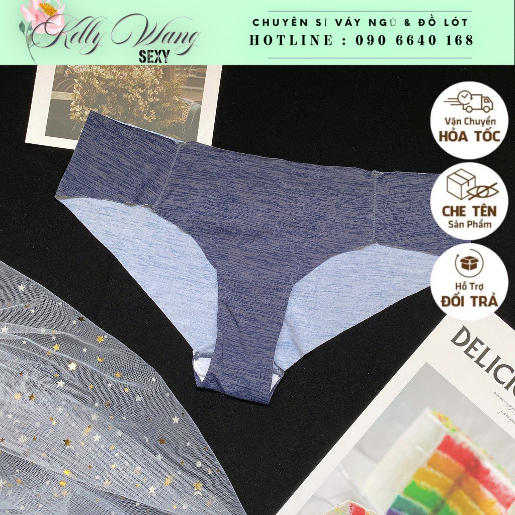 [Ảnh Thật] Quần Lót Nữ - chất su ( hàng châu âu )-Thun Lạnh Không Đường May Siêu Mát Lạnh - kellywang