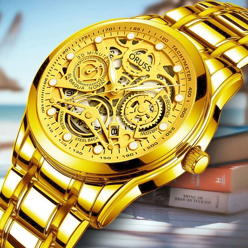 Đồng Hồ Cơ Tự Động Chống Thấm Nước Swiss