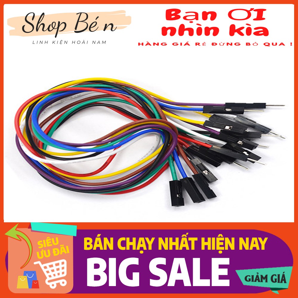 COMBO 10 SỢI Dây Cắm Test Board sợi đồng chất lượng cao.