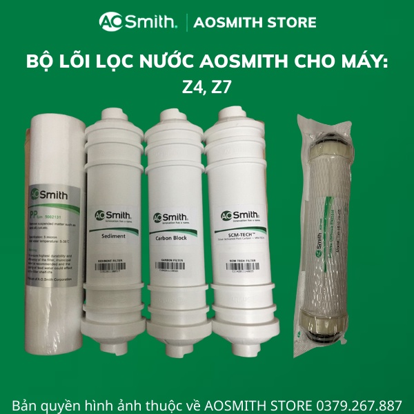 Lõi lọc nước Aosmith Z4, Z7