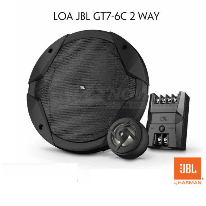 Loa cánh JBL GT7-6c 150W GT7-6 135W trước và sau COMPONENT 2-WAY nâng cấp loa cánh cửa xe hơi ô tô