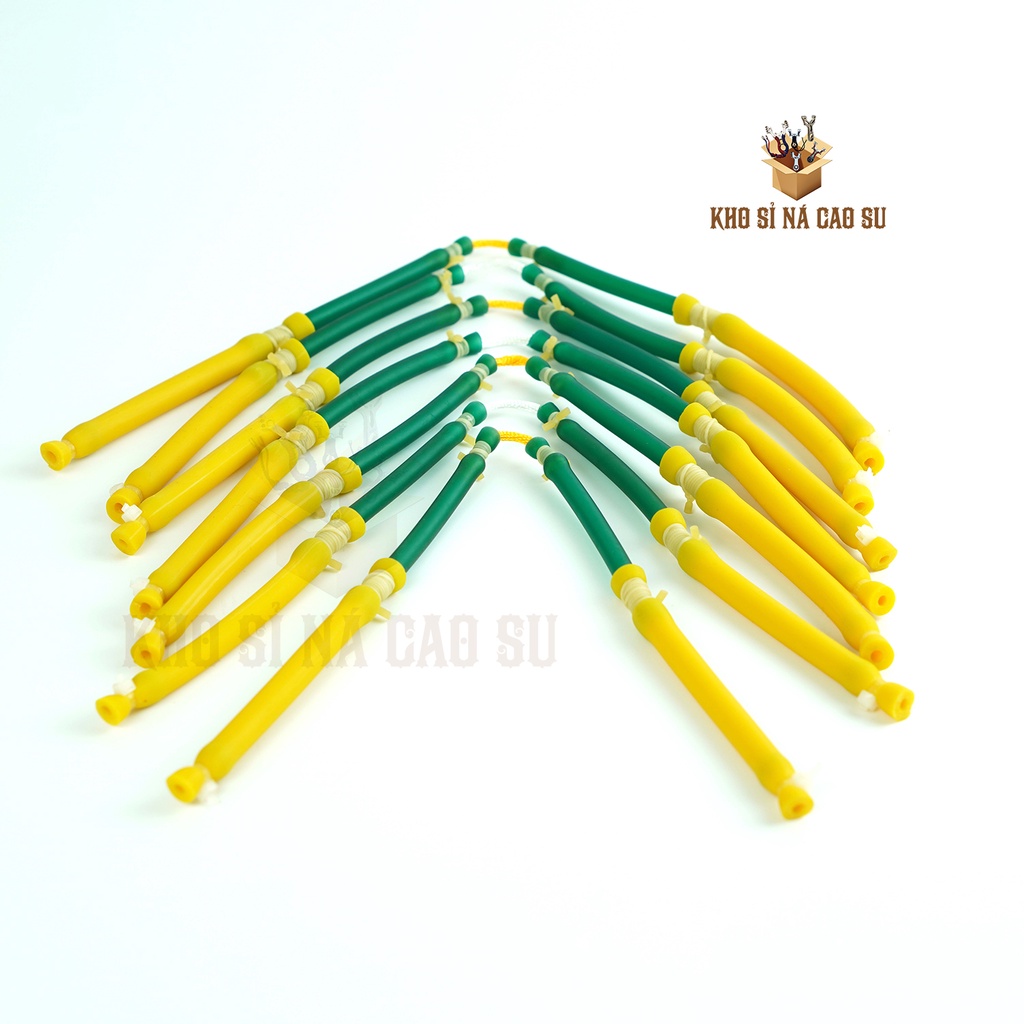 5 Dây Thun Tròn Bắn Cá, Mã 4070 - 3060 - Dòng Hai Thun Lồng Hàng Vào Nhau Chất Lượng Cao