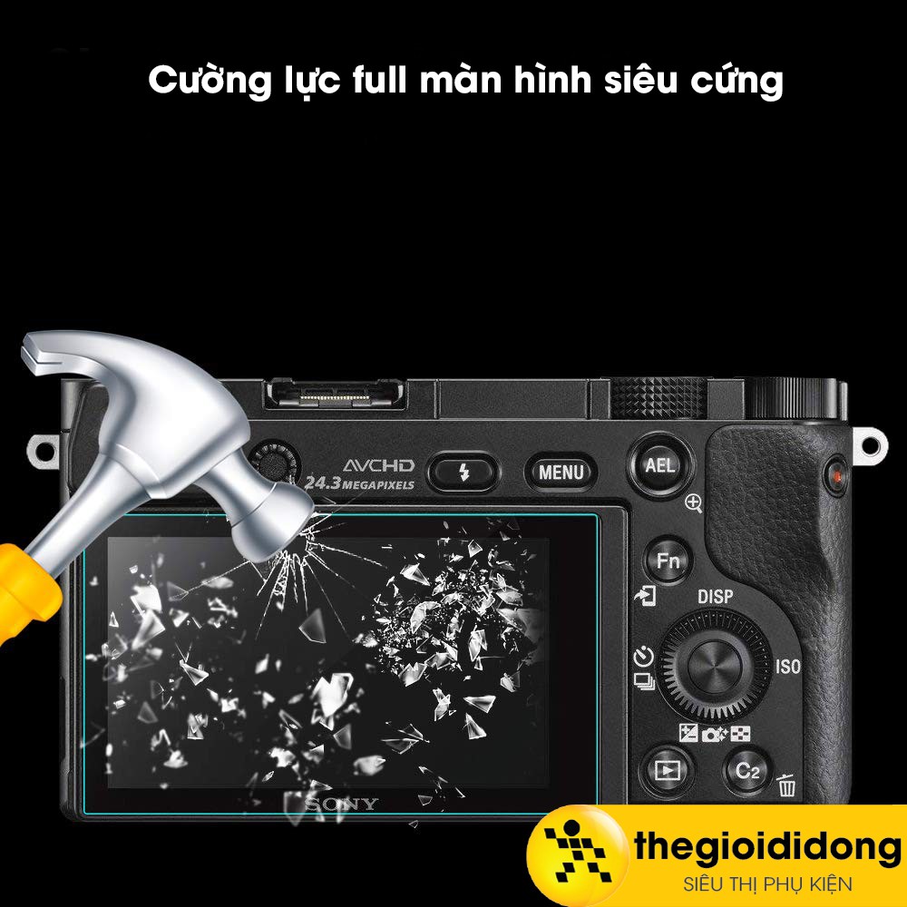 [CHÍNH HÃNG] Cường lực Sony A6000 – Dán cường lực màn hình máy ảnh Sony A6000/A6300/A5000/A6400/A6500/NEX 3N/NEX 6/NEX 7