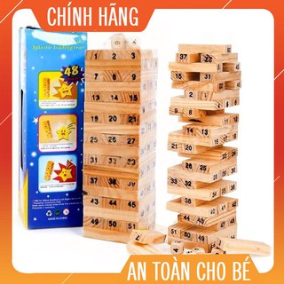 [CAO CẤP] Đồ Chơi Rút Gỗ Wish Toy Cho Bé (54 thanh) – Mẹ Nhóc Tì