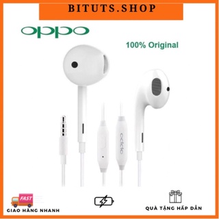 Tai nghe có dây OPPO R11 chính hãng thiết kế nhét tai có cổng 3.5mm