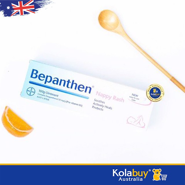 Kem Dịu Da của Úc Bepanthen Ointment 100g Chống Hăm cho bé