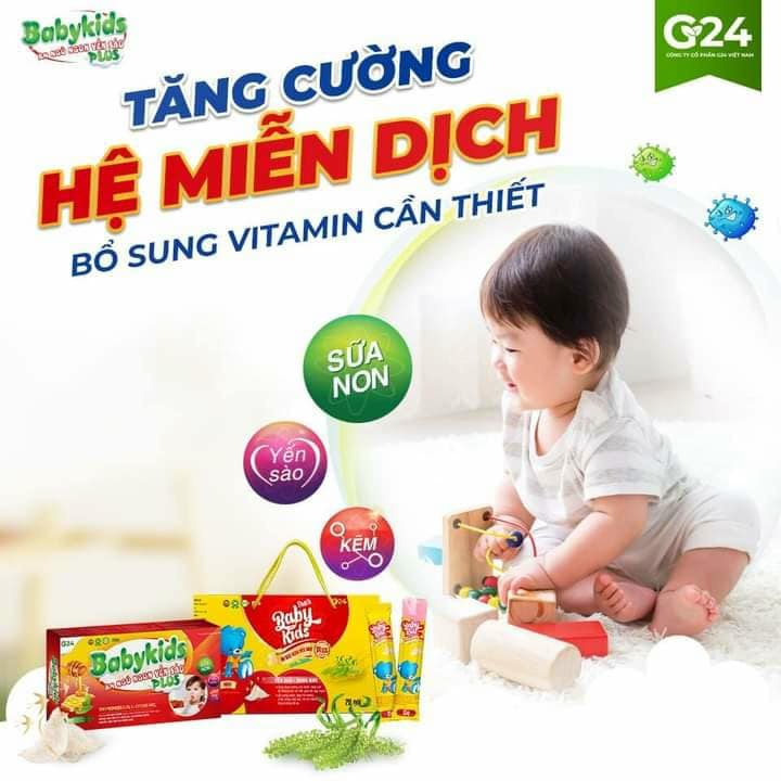 BABYKIDS Ăn Ngủ Ngon Yến Sào