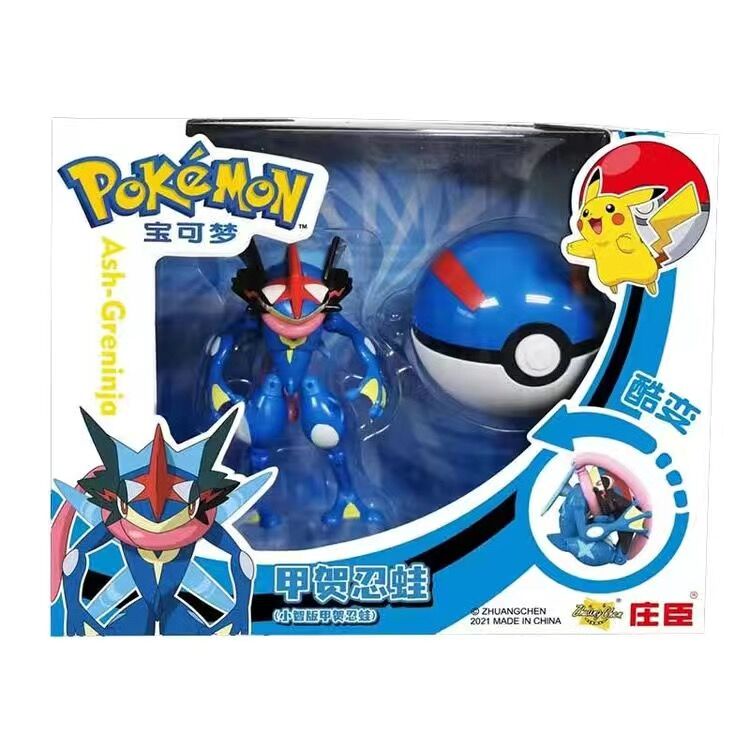 Pokemon  cm Hình Anime Mini Greninja Manga Tượng Búp Bê PVC Hình Hành Động Sưu Tập Mô Hình Đồ Chơi Cho Trẻ Em Quà Tặng Trang Trí