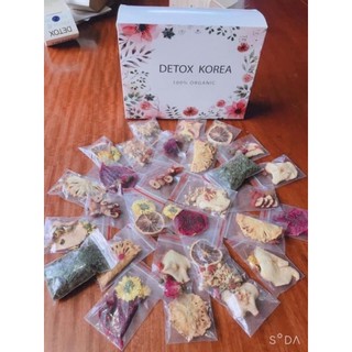 Detox Hàn Quốc hoa quả thảo mộc sấy khô