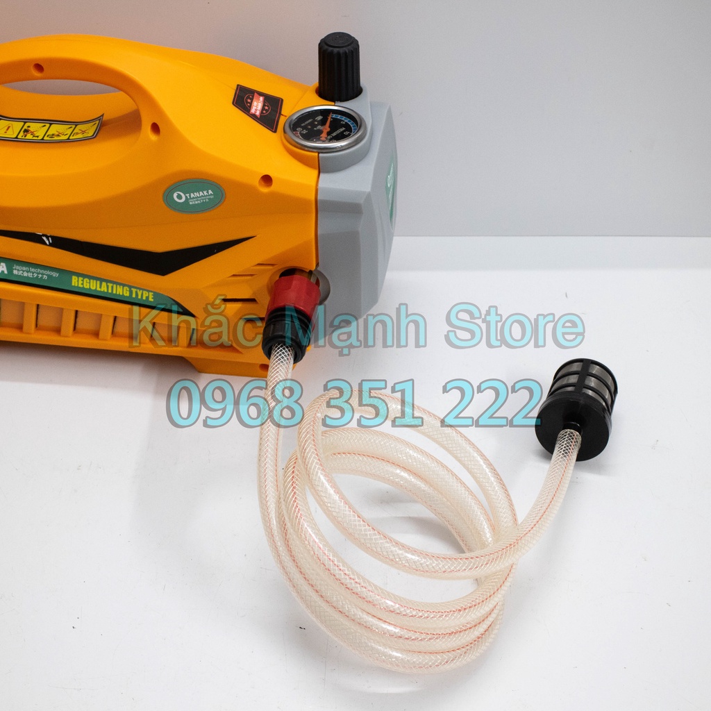 Máy Rửa Xe Cao Áp TANAKA-A9 Có Chỉnh Áp - Công Suất 3000W Hàng Chính Hãng Công Nghệ Nhật Bản