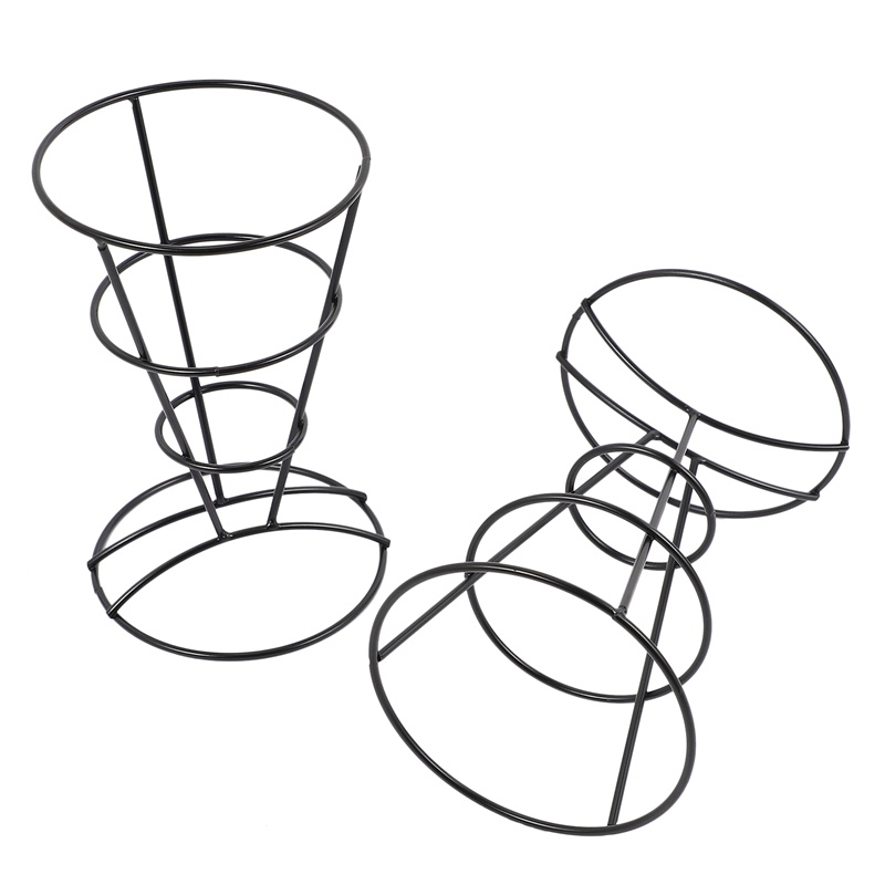 Set 2 Giá Đỡ Hình Nón Kiểu Pháp Cho Khoai Tây Chiên Cá Và Chip