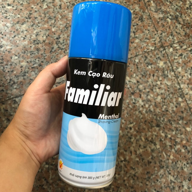 Bọt cạo râu Familiar 360 g/ shaving cream