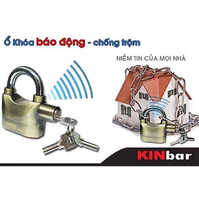 KHÓA CHỐNG TRỘM ALARM LOCK CÓ CHUÔNG BÁO ĐỘNG(chất lượng- cao giá tốt)