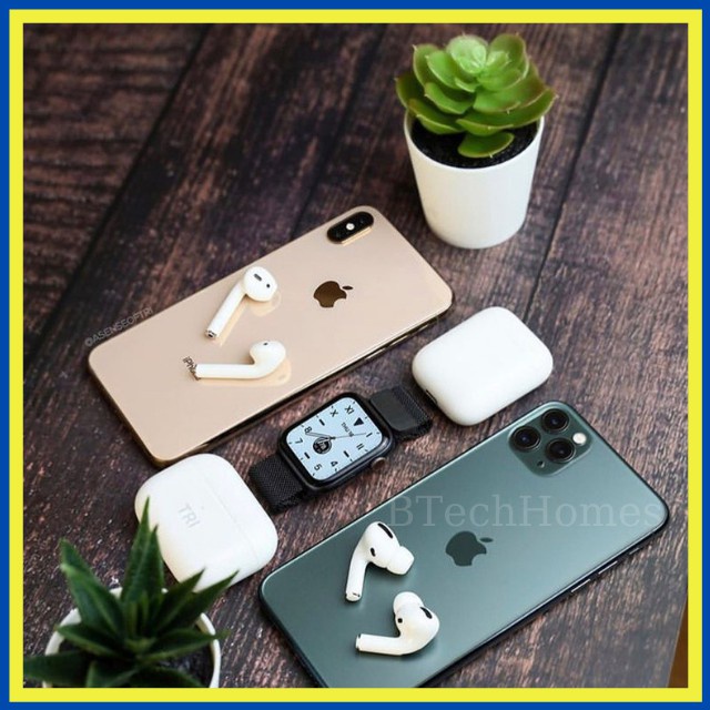 Tai Nghe Bluetooth Airpods Pro Tai Nghe Không Dây P91 Iphone Android Đổi Tên Định Vị Đa Điểm Âm Pass Lớn