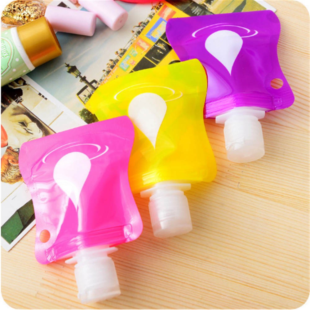 Chai đựng mỹ phẩm/dầu gội/sữa tắm/nước rửa tay phiên bản hoạt hình cỡ nhỏ tiện dụng khi đi du lịch