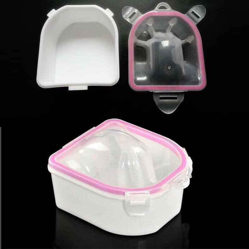 Bát ngâm tay làm móng,bát ngâm tay 2 ngăn