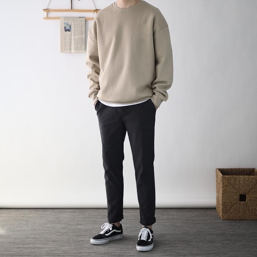 Quần kaki dây rút chun bụng TBJ Tapered Slim Fit Full Banding Pants
