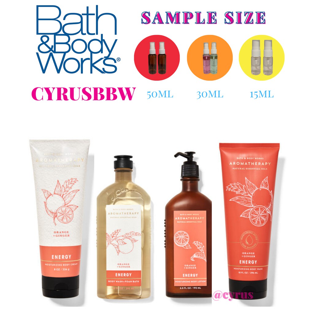 Gel Tắm Bath &amp; Body Works Aromatherapy Energy 295ml Từ Mỹ