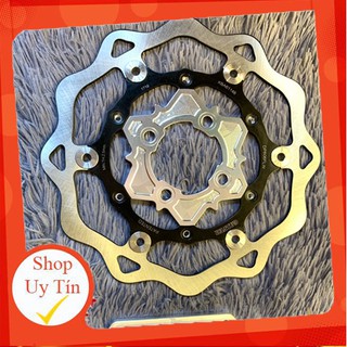 Một cái đĩa trước KTM + lòng nhôm gắn mọi xe size 260mm