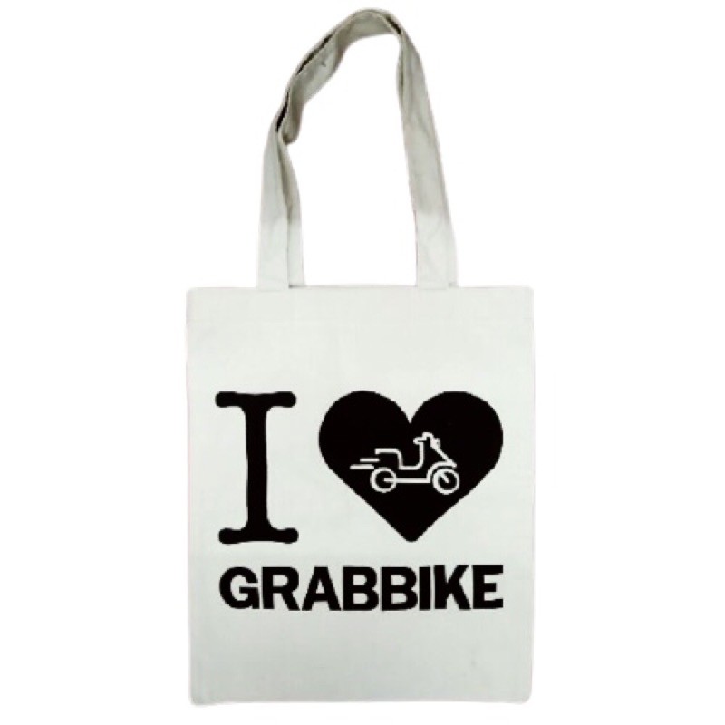 Túi Tote Canvas GrabBike Vải Đẹp Living Cực Hot