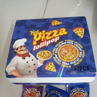 Kẹo mút hình bánh pizza