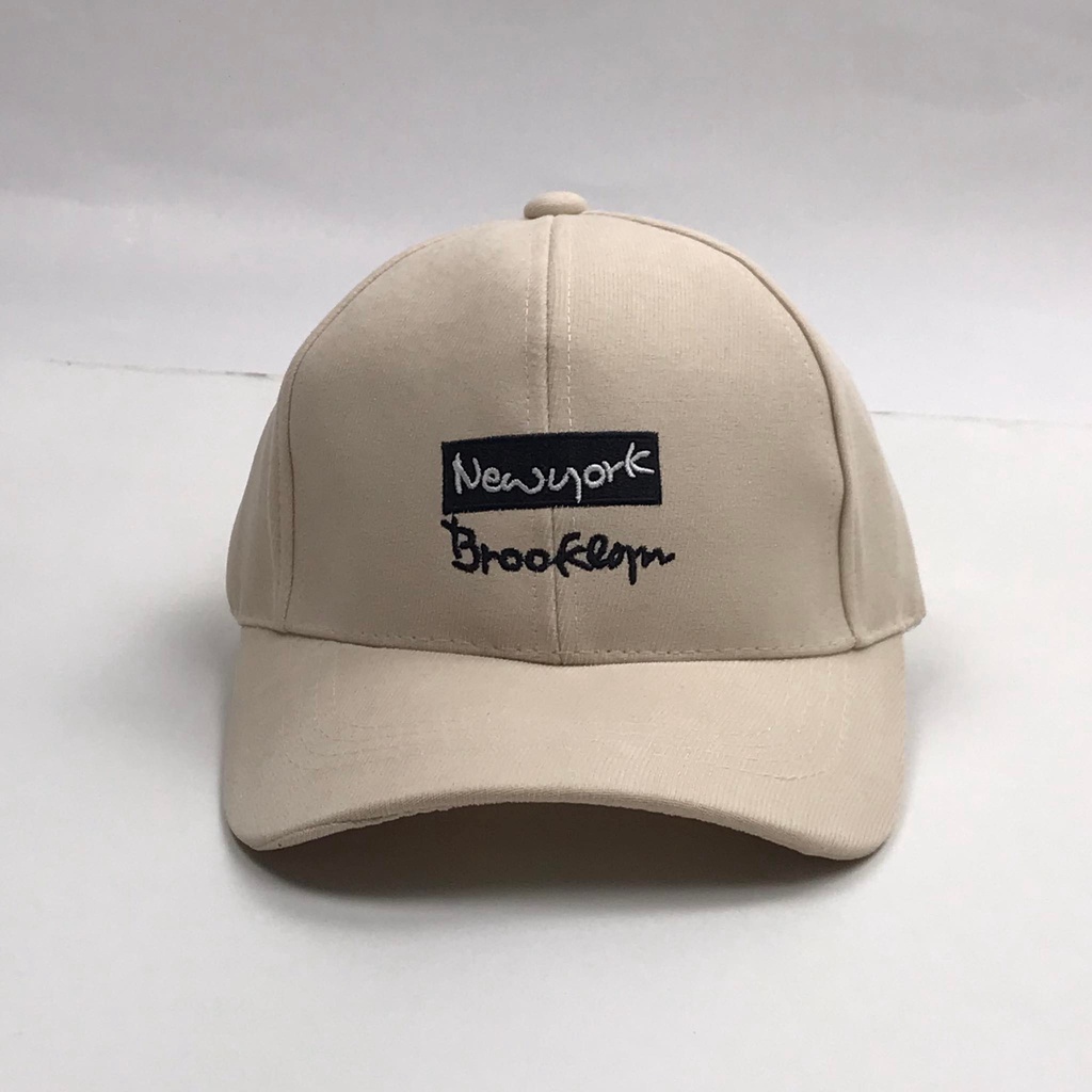 Mũ lưỡi trai thêu chữ Newyork Nón kết phong cách Ulzzang thời trang form unisex nam nữ K47