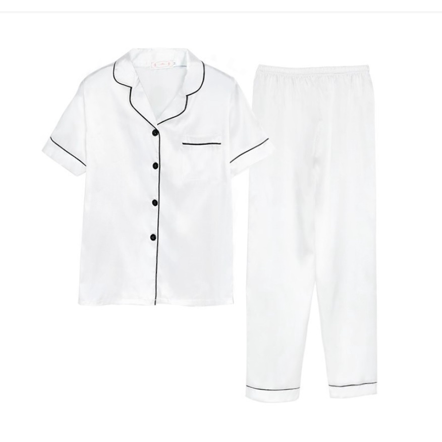 Bộ ngủ phi quần dài, tay dài cao cấp, trẻ trung, thoải mái, thoát mát (MS 09025) Anna Shop
