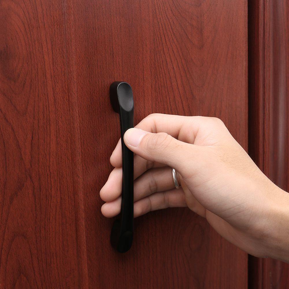 1 Tay Nắm Cửa / Ngăn Kéo Tủ Màu Đen Chất Lượng Cao