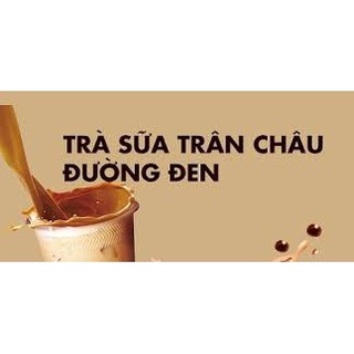 Trà sữa trân châu đường đen ( hộp 8 gói)