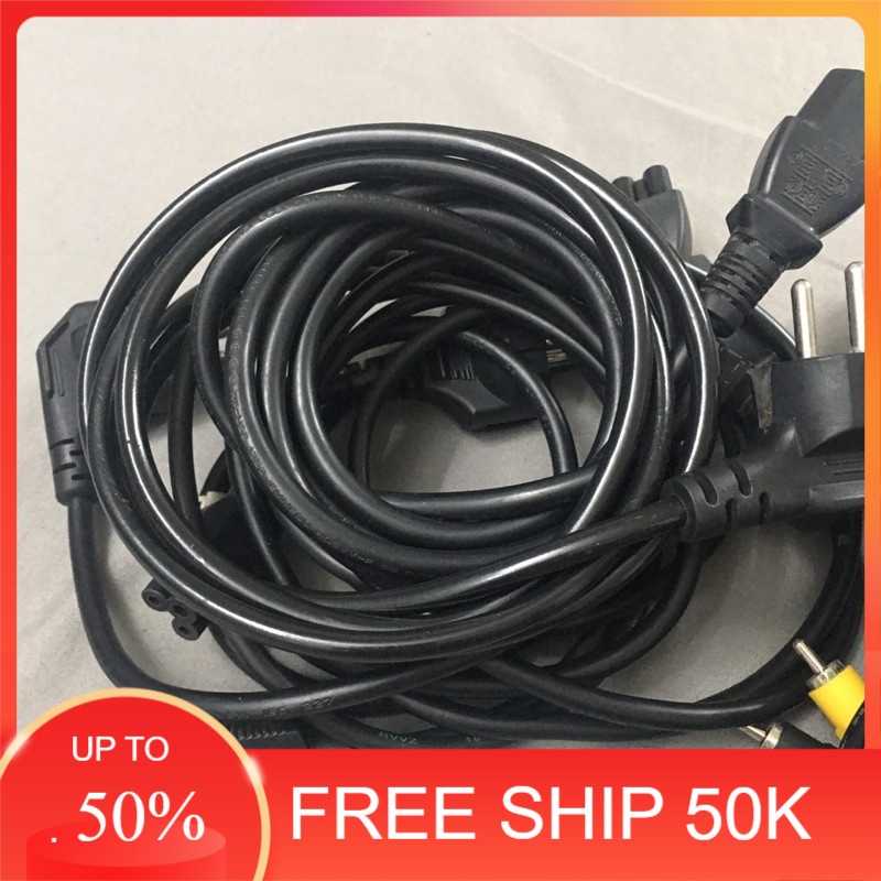 Cáp dùng cấp nguồn cho PC, Laptop, đồ điện tử các loại như nồi cơm điện, lẩu,...