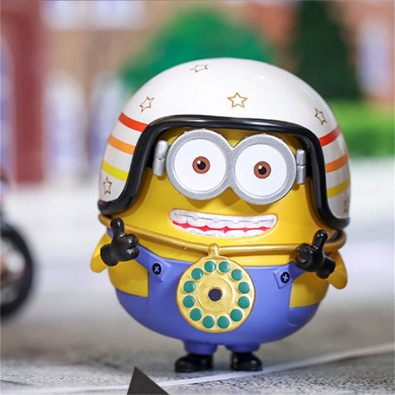 Mô Hình Nhân Vật Minions Mắt To 2 Series Dễ Thương Dùng Trang Trí