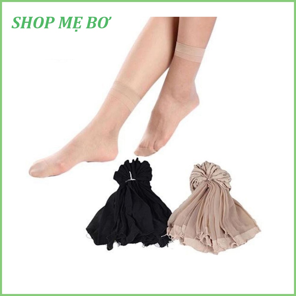 10 đôi Tất da chân tránh nắng mùa hè, giữ ấm mùa đông siêu dai, siêu bền
