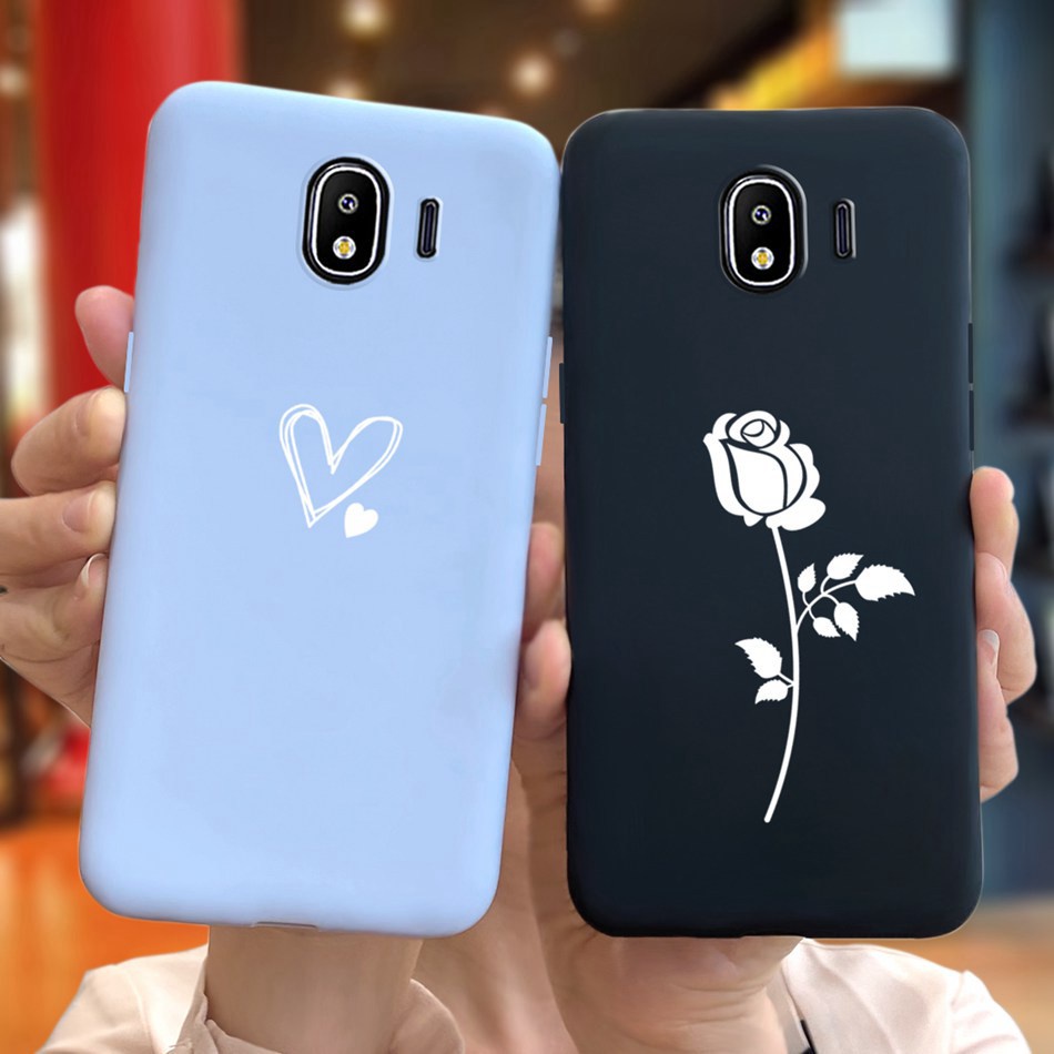 Ốp điện thoại silicon mềm họa tiết hoa cúc cho Samsung Galaxy J2 2018 / J2 Pro / Grand Prime Pro J250G J250F