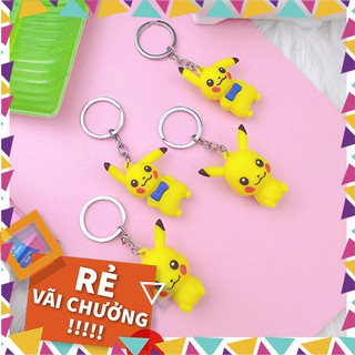 Móc khóa hoạt hình 2 mẫu ngẫu nhiên siêu cute giá yêu thương