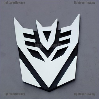 💥💥Decal DáN Logo Robot Transformers 3D Cho Xe Hơi
