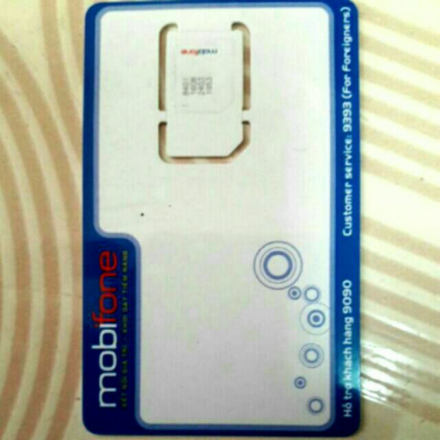 Sim 3G Mobifone miễn phí 9Gb2