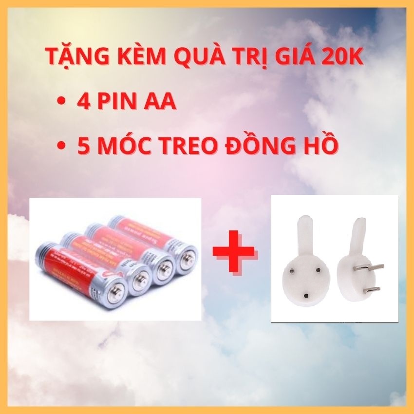 Đồng Hồ Treo Tường Quả Lắc Sáng Tạo Độc Đáo DHQL