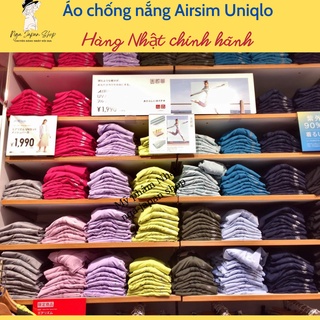 Áo chống nắng làm mát 2022 Airism Uniqlo hàng nội địa Nhật