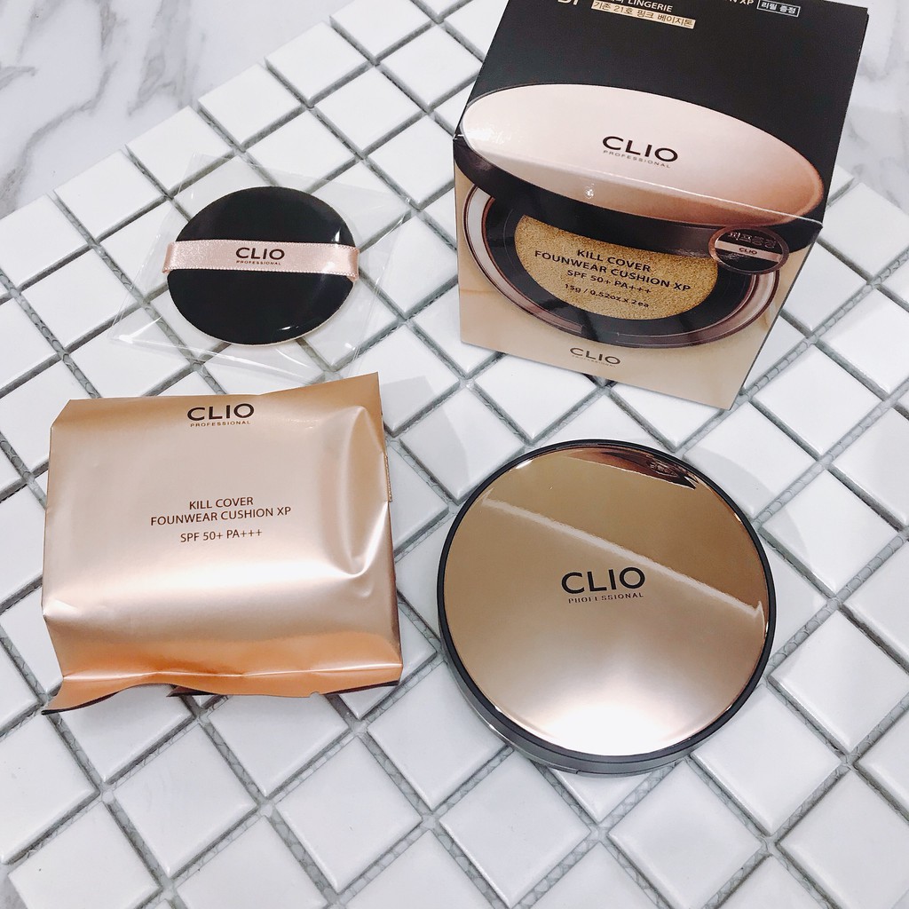 Phấn nước Clio Kill Cover Founwear Cushion XP (kèm lõi thay thế) | BigBuy360 - bigbuy360.vn