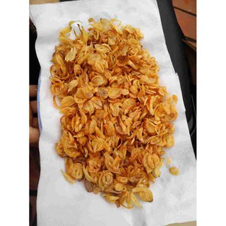 Hành tỏi phi vàng, thơm, giòn