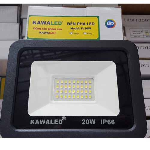 Đèn Pha LEd thân đúc mỏng 20W Kawasan Kawaled FL20W