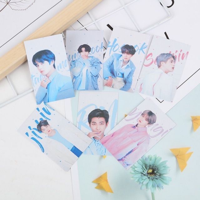 (sẵn) Set card in hình bts season greeting 2020 unoff + hình thật