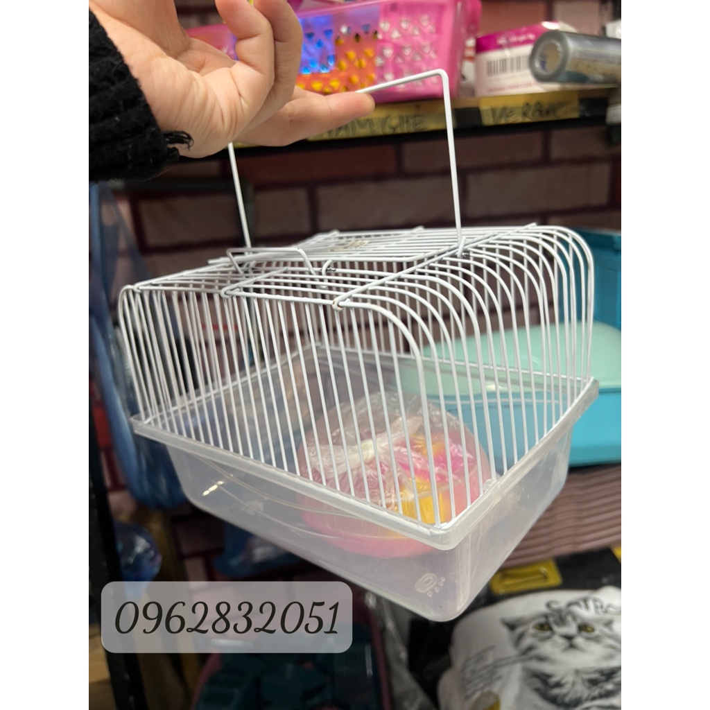 Lồng hamster mini cho hamster ⚡CHỈ 1 NGÀY⚡ Lồng Hamster mini full đồ - PET&amp;JOI