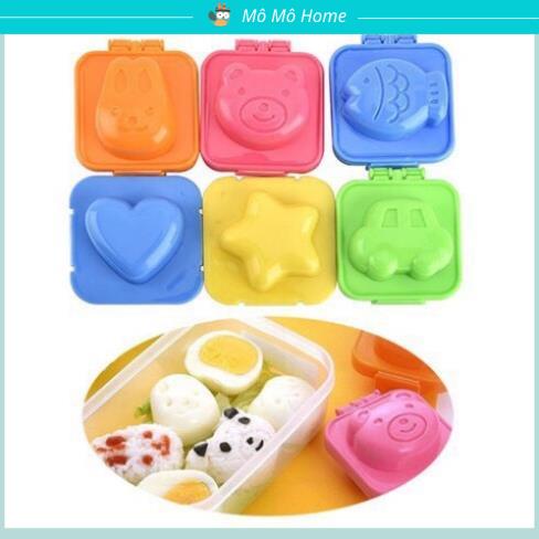 Khuôn tạo hình cơm, trứng, làm bánh cho bé ăn dặm, kích thích ngon miệng -  Mô Mô Home