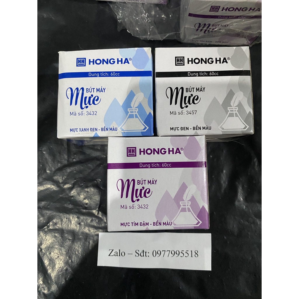 Mực Bút Máy Hồng Hà - Ms: 3432