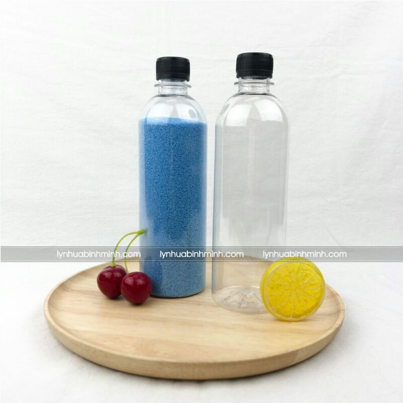 Chai nhựa tròn 330ml nắp đen fi 30. | BigBuy360 - bigbuy360.vn